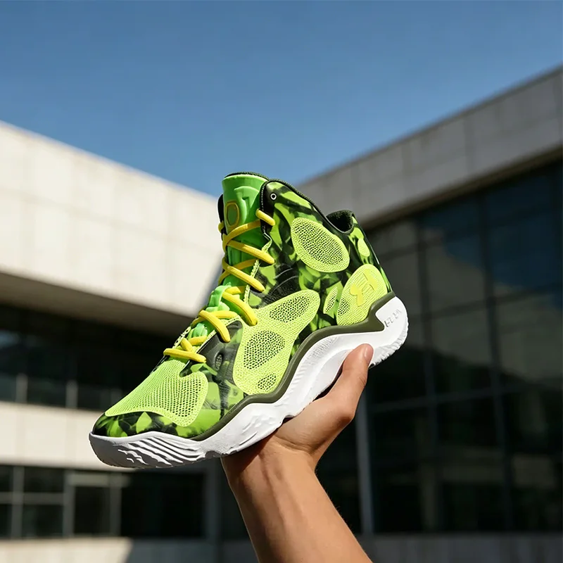 Under Armour Men's Curry 12 Spring Basketball Shoes, UA Flow Cushioned Outsole Performance Sneakers 3026640-300