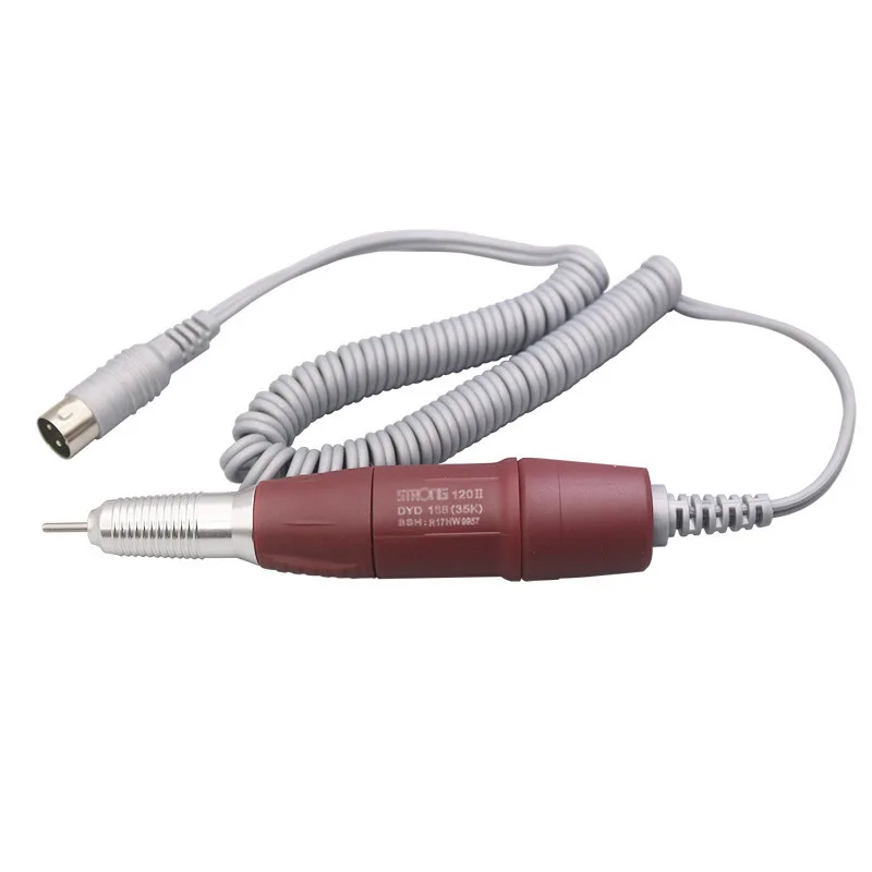 Dental Electric Nail Art Drill Pen Nail Art Machine Polishing Handle Dental Lab Micromotor Handpiece Manicure Pedicure Tool view 2
