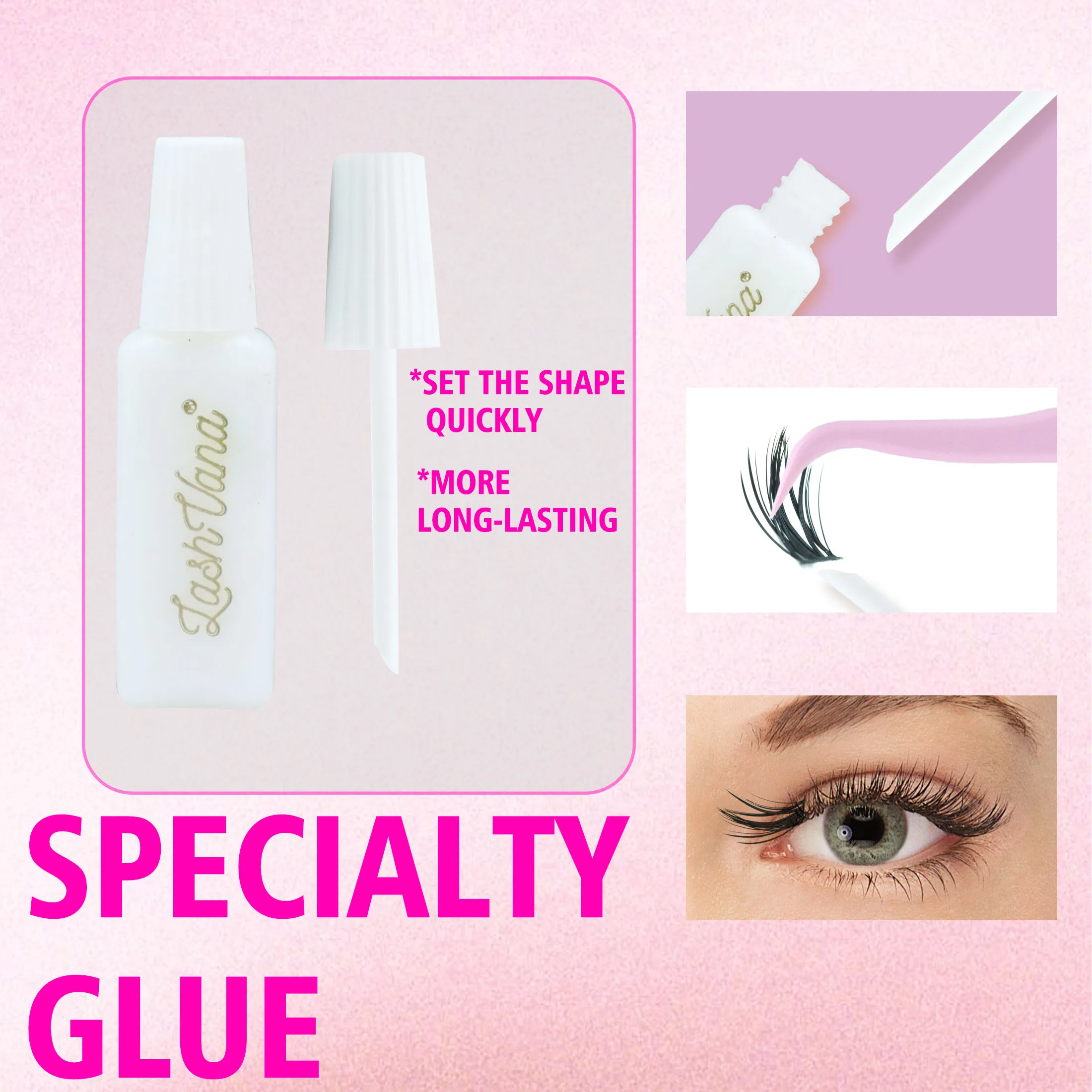 285-Cluster-DIY-Wimpernverlängerungsset, 5 gemischte Stile mit KLEBER-Pinzette, weiches Curling, langlebige falsche Wimpern für Cosplay, täglich