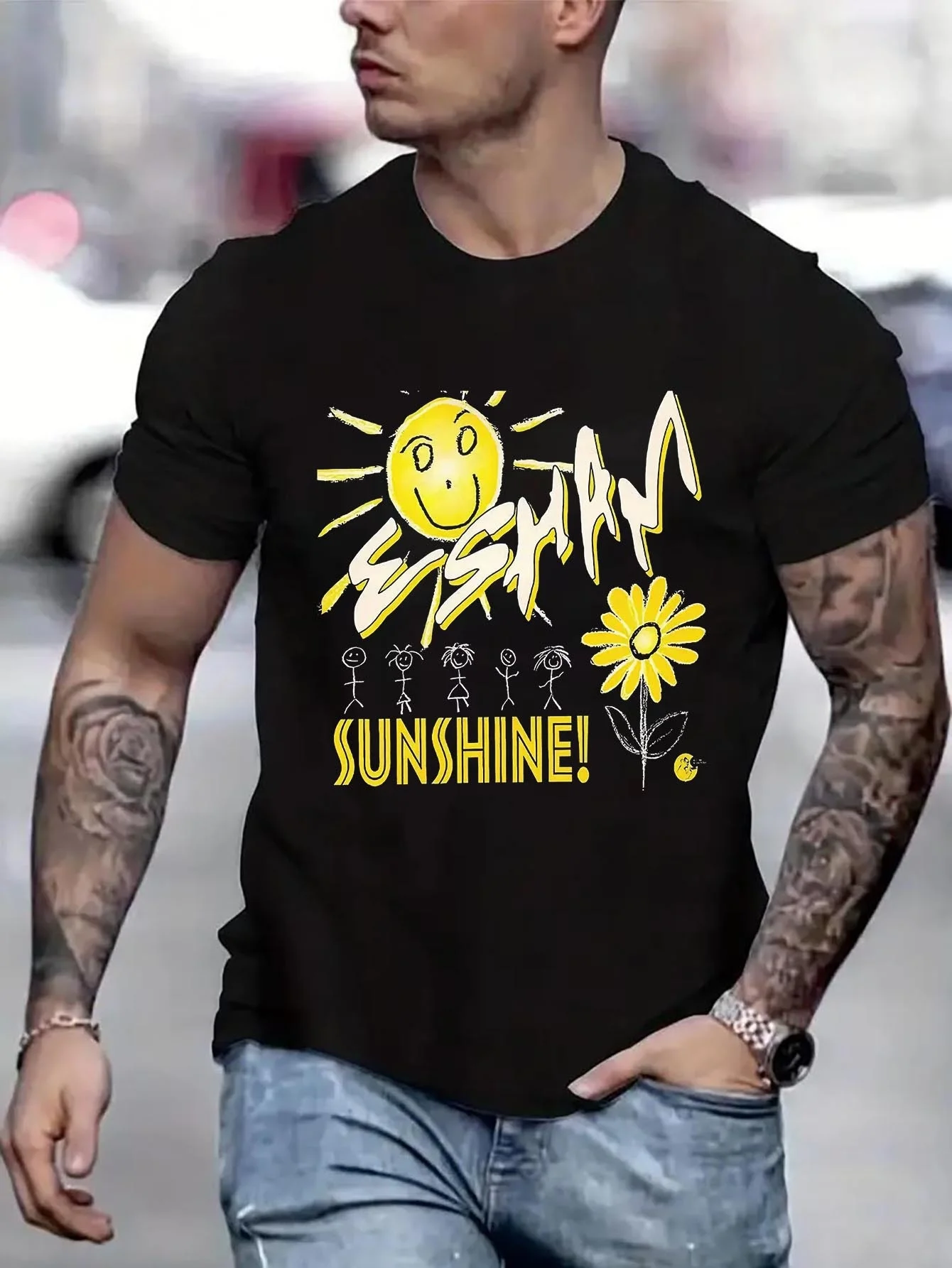 

esham Mens T Shirt New Gifts And T-Shirts Oversized T Shirt Men Funny Man T-Shirts Oversized T Shirt Men B5021928