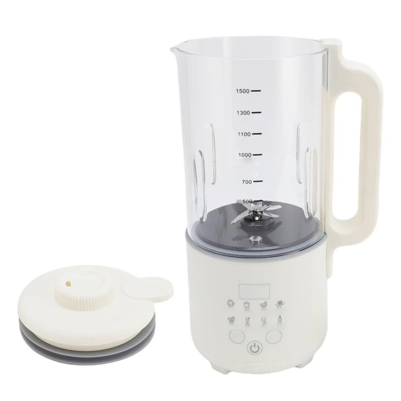 Miniature Soy Milk Maker 120W 1500ml Multifunctional Automatic Nut Milk Blender For Home EU Plug 220V
