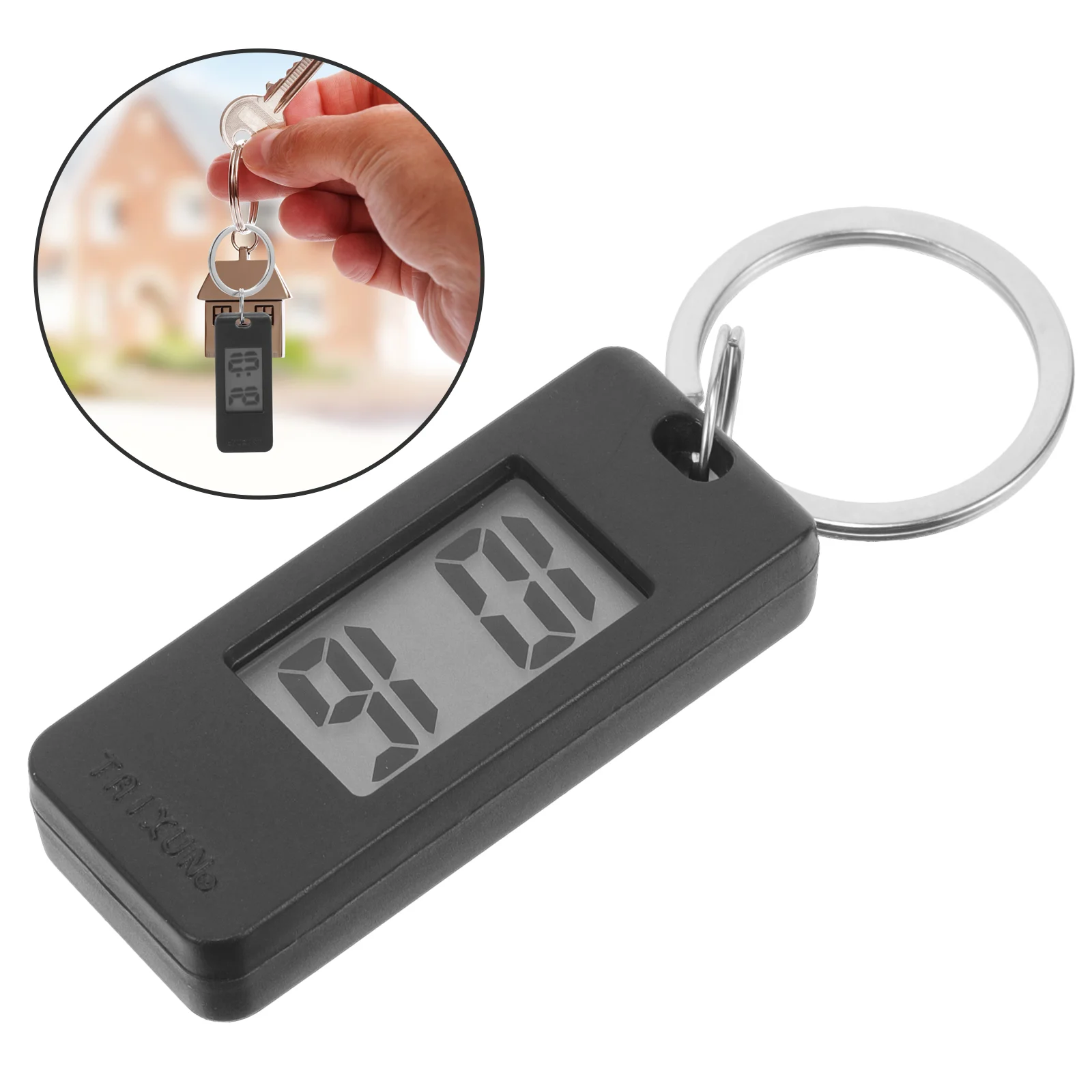 Portable Student Keychain Form The Watche Digital Small Zinc Alloy Mute Watches