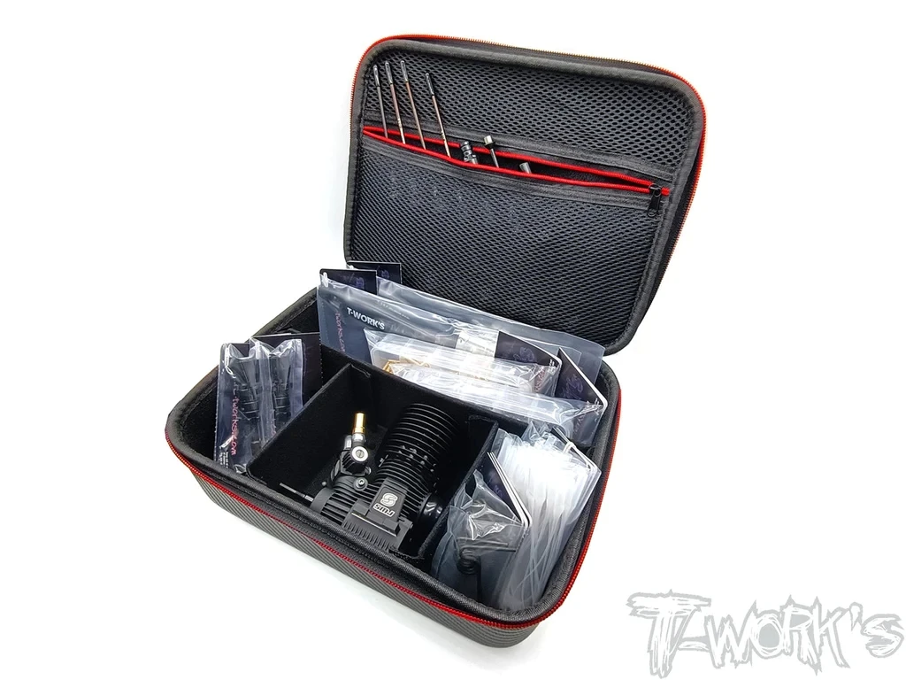 Original T work TT-075-B Compact Hard Case Parts & Engine Bag 27*21*9cm Professional Rc part