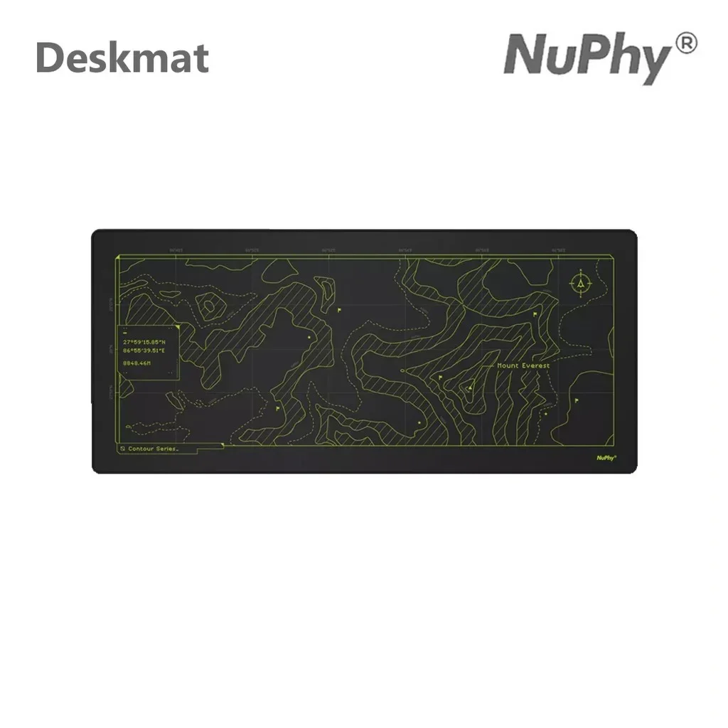 NuPhy Contours Deskmat Mouse Pad Extra Large Desk Mat Office Desktop Wrist Pad PC Gaming Accessories