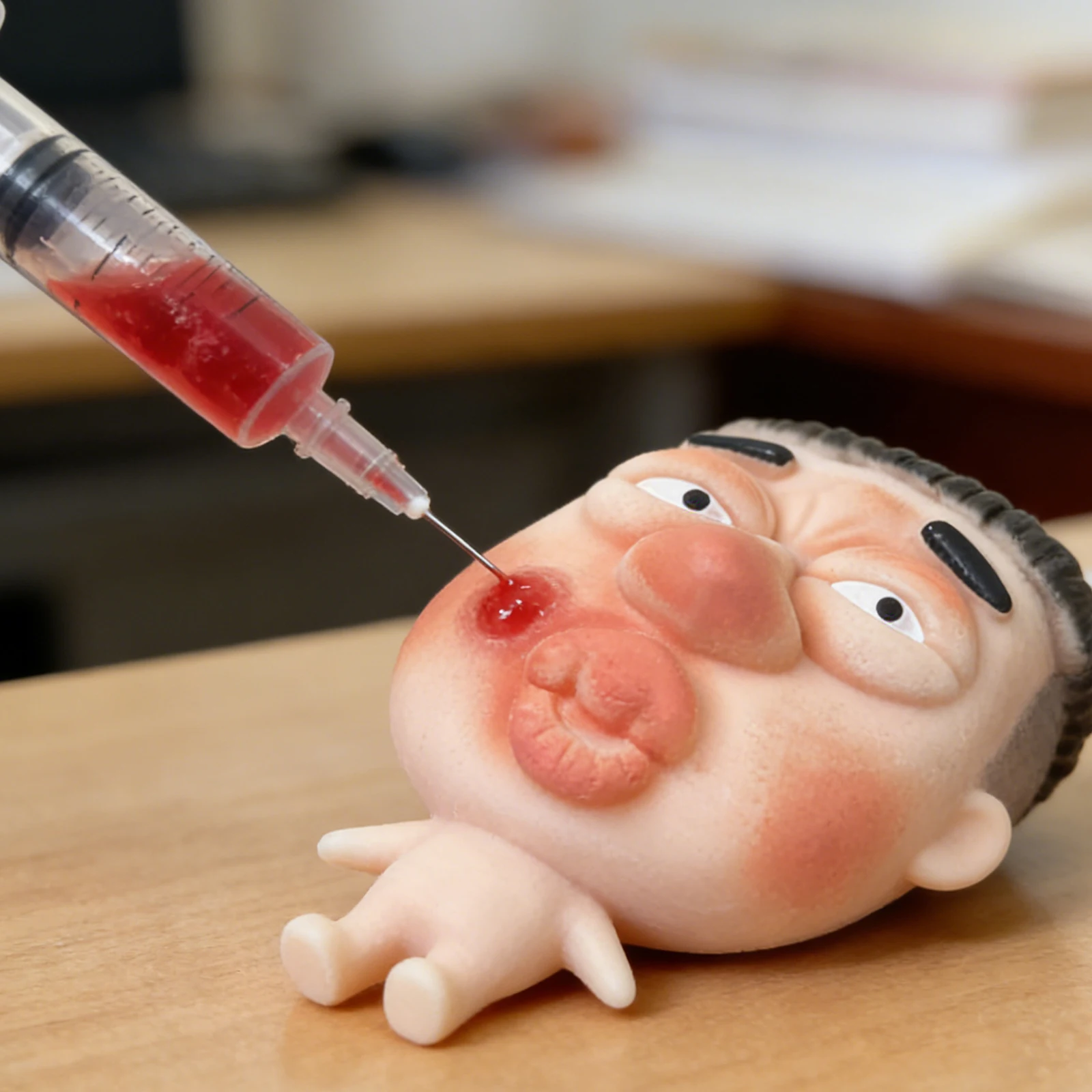 

Забавный интерактивный набор игрушек-выдавливателей прыщей с пигментом для взрослых, оригинальный подарок на день рождения, прикольный гаджет