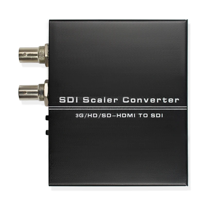 HDMI to Dual SDI Converter for driving HDMI Monitors HDMI to 2 SDI Scaler Converter 1X2( 2 Port 3G SD HD) with Power adapter