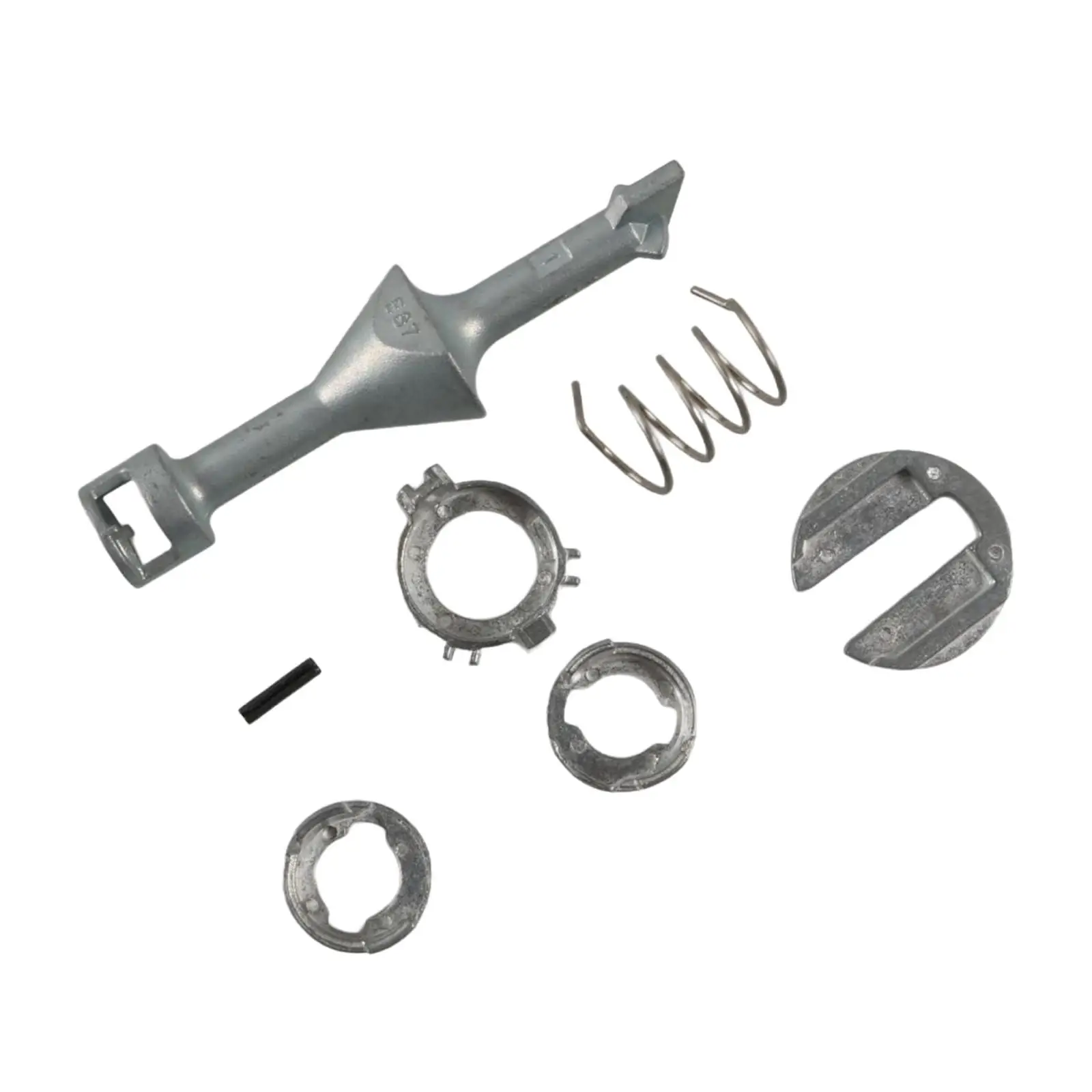 Door Lock Cylinder Barrel Repair kit Alloy 51217161429 for BMW Series 1 E81 3 Doors 2006-2012 E82 Cut 2007-2013