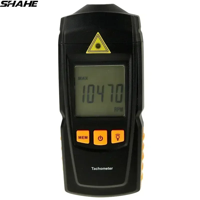 

Электронный тахометр Shahe 2,5-999,9 об/мин, цифровой спидометр, тахометр, приборы для измерения скорости