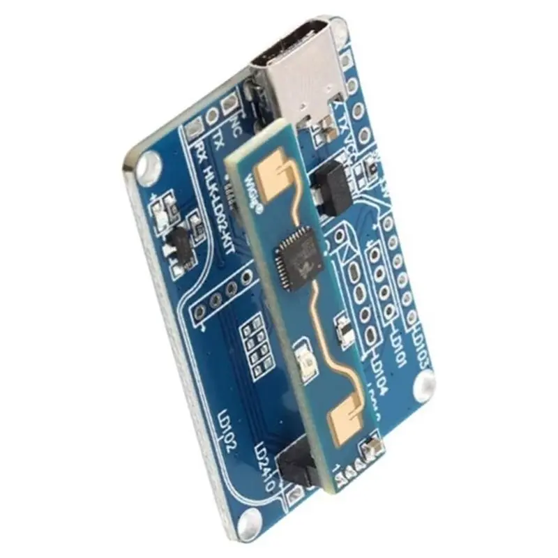 Reliable-HLK-LD2410B Human Body Sensing Presence Radar Module Sensor Intelligent Heartbeat Detection System,HLK-LD2410B Human Bo
