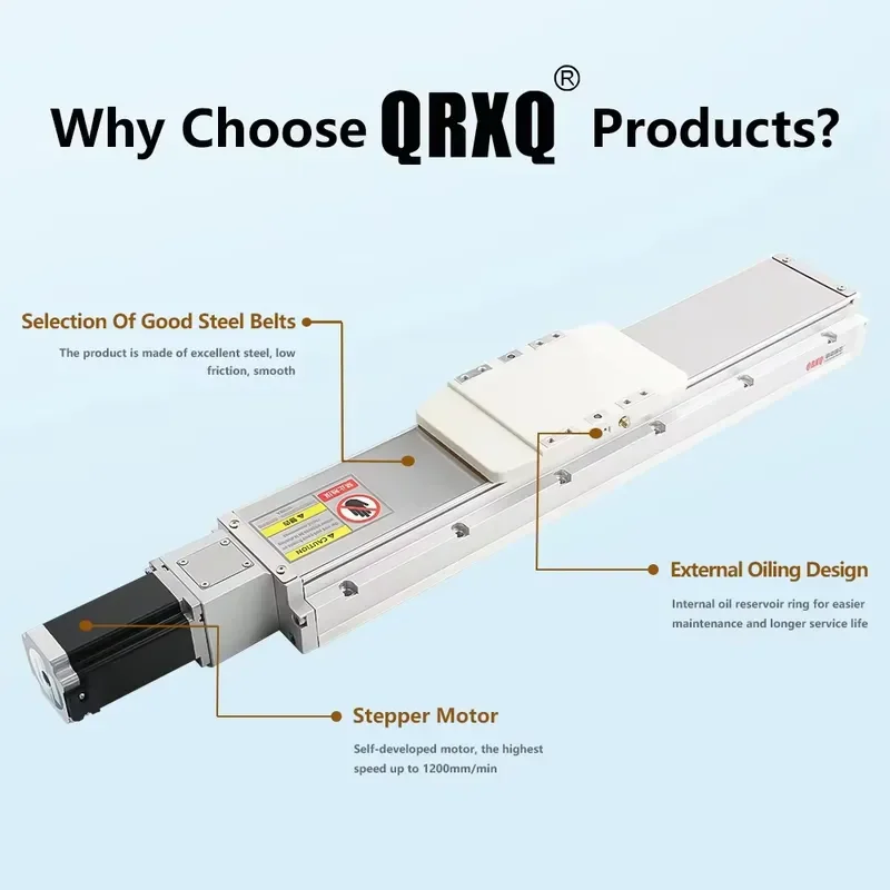 RXT150 High Precision Fully Enclosed Ball Screw Linear Guide Servo Module Motor Gear CNC New Industrial Machinery Linear