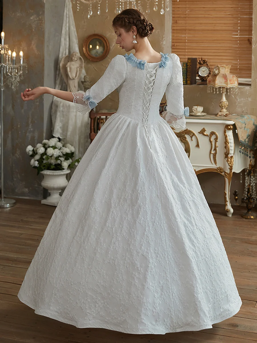 프랑스 코트 공연 드레스 여행 사진 러시아 공주 드레스 유럽 의상 사진 무대 Abendkleider Damen Elegant
