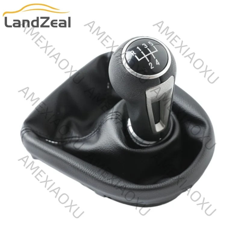 5/6 Speed Car Gear Stick Shift Knob With PU Leather Boot For Seat Leon MK2 1P 2005-2012