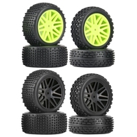 4Pcs 86mm Tires Wheel Tyre for Wltoys 144001 124019 104001 12428 HSP 1/10 1/12 1/14 Off Road Buggy RC Car Upgrades Parts