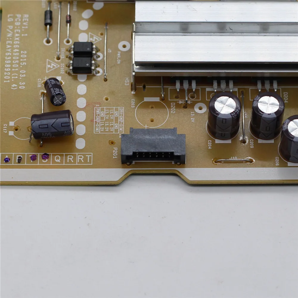 EAX66490501 (1,4) EAY63989201-placa de soporte de potencia de TV LGP49E-15UL2, EAX66490501, piezas de TV profesionales, placa de alimentación de fuente de alimentación