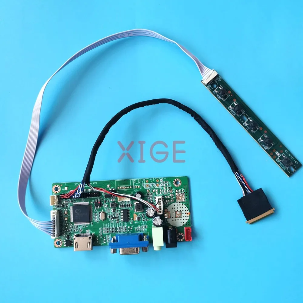 

For HT156WXB-100 HB156WX1-100/200 HDMI-Compatible 1366x768 VGA 40Pin LVDS Laptop Panel 15.6" 58C Controller Driver Board Kit DIY