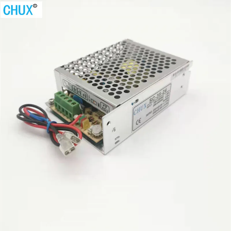 CHUX 35W UPS Switching Mode Power Supply 12V 24V Universal AC Charge Function Monitor Charge the Battery SMPS