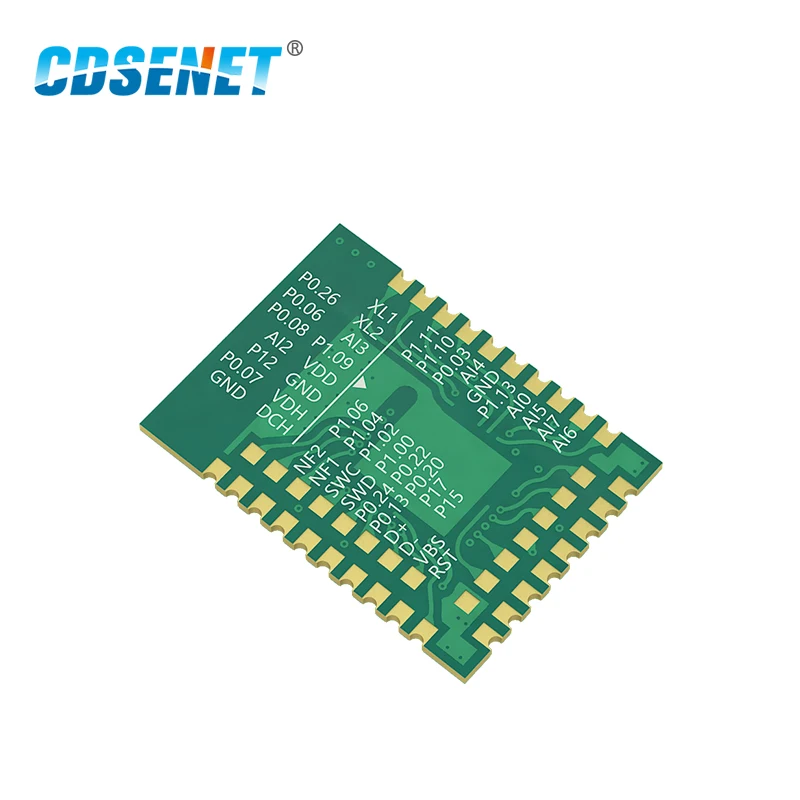 Imagem -05 - Transceptor Cdsenet-rf Nrf52840 2.4g Bluetooth 5.0 Antena Cerâmica 8dbm Ble4.2 Pcs E732g4m08s1c