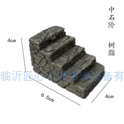 resin figure mental psychological sand table game box court therapy Stone steps stair resin figure mental psychological