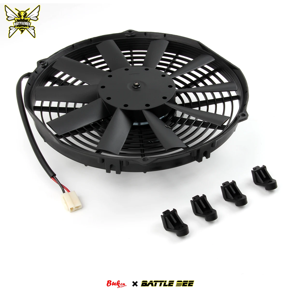 

Универсальный электрический вентилятор для радиатора 11 дюймов, 12В, 120Вт, тонкий, реверсивный, с функцией толкания и тяги, с монтажным комплектом, тип S, 11 дюймов