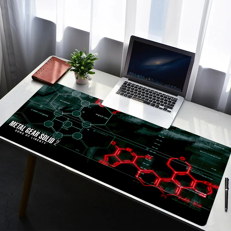 

Mouse Pad PC Non Slip Rubber M-metal Gear Solid Mousepad Laptop Gamer Cabinet Keyboard Pad Office Computer Gaming Desk Mouse Mat