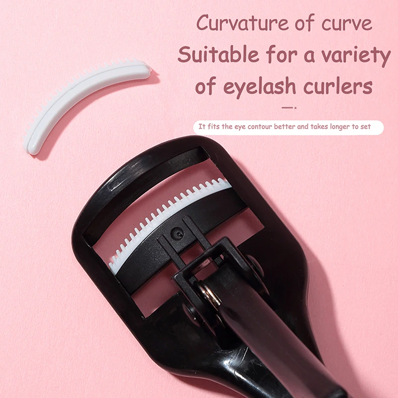 4Pcs Women's Fashion Refill Eyelash Curler Rubber Elastic Replacement Pad Gel Clip Pads Eye Makeup Tools