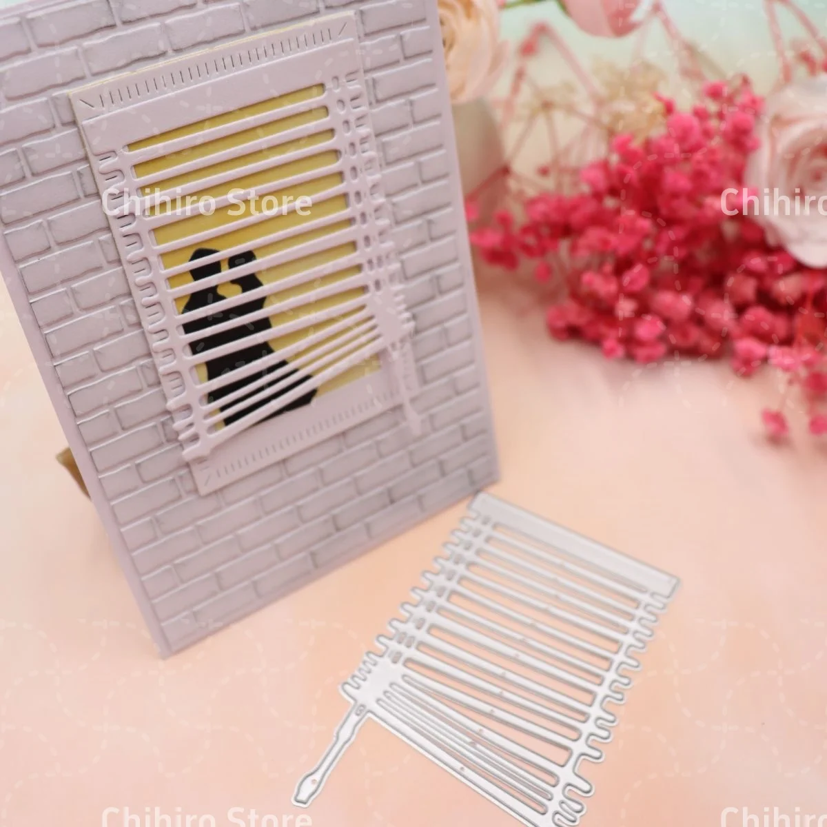 shuttered window metal cutting dies cut die mold New Scrapbook paper craft knife mould blade punch stencils dies