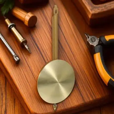 

Wall Clock Pendulum Metal Replacement Professional Swing Part for Home Office Classroom Living Room Decoration Clock Accessories
