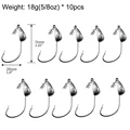 10pcs 18g