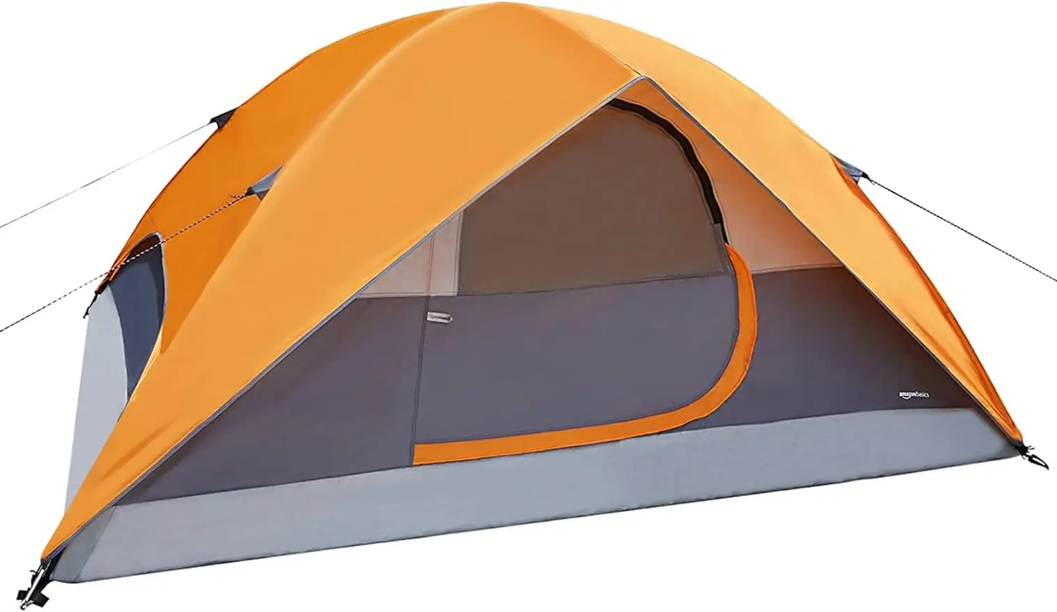 Basics Dome Camping Tent With Rainfly and Carry Bag, 4/8 Person