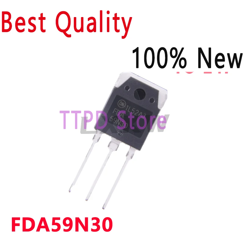 5/PCS New Original FDA59N30 FDA 59N30 TO-3P 59A 300V Field Effect Tube In Stock