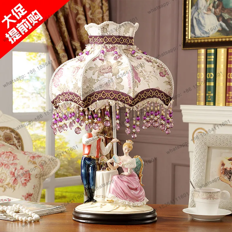 High-end European ceramic character ornament wedding room couple home decoration wedding gift