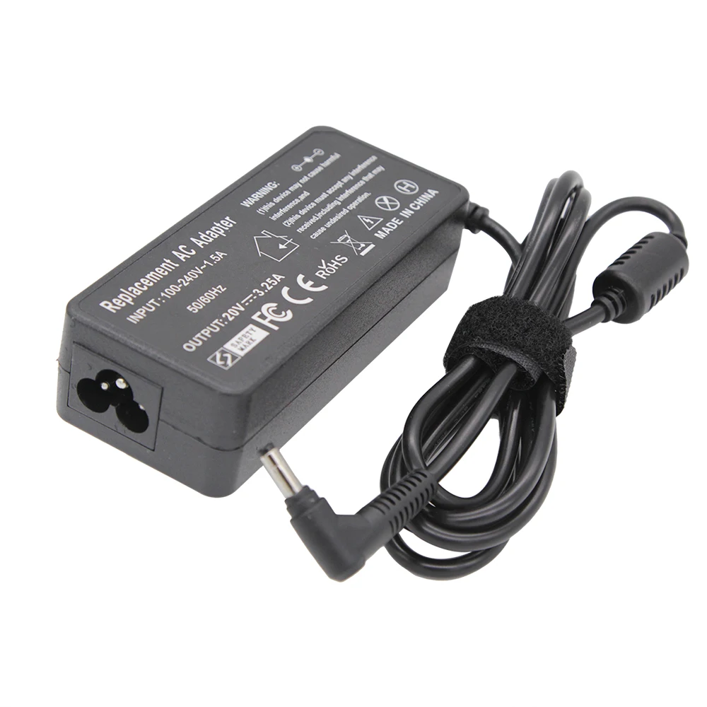 20V 3.25A 65W 4.0*1.7mm AC Laptop Charger For Lenovo IdeaPad 330s 320 100-15 B50-10 YOGA 710 510-14ISK Redmibook 14 13 Adapter