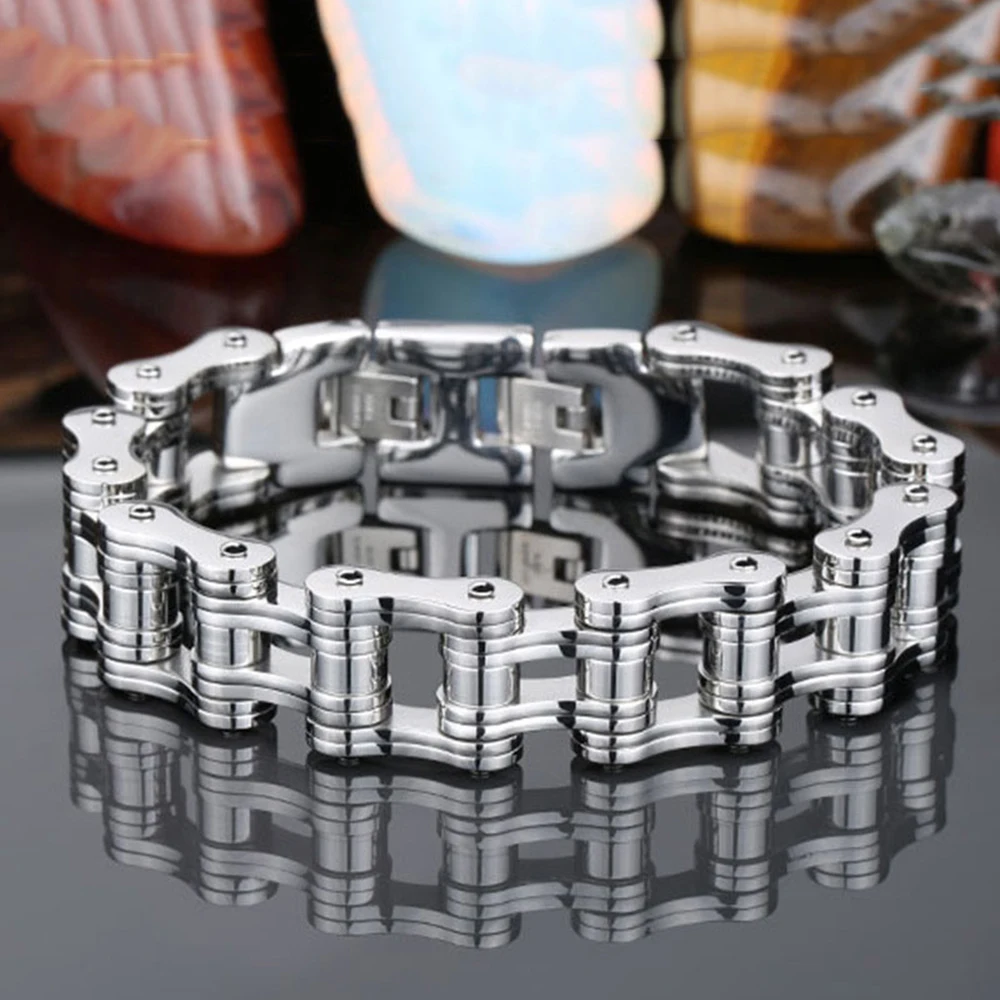 Silver Mens Bracele… - image