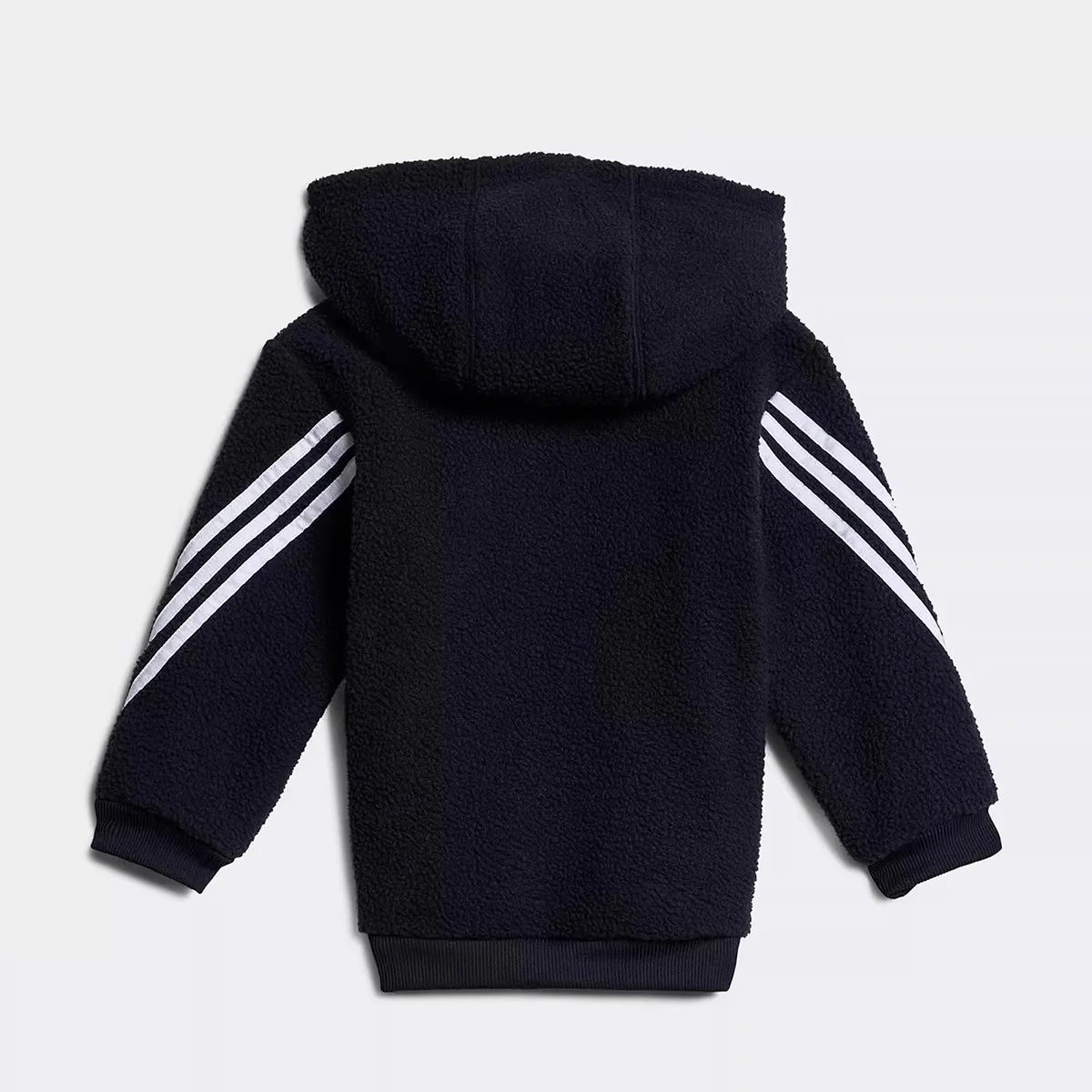 Adidas Hooded Imitation Lamb Wool Warm Boy Baby Spring & Fall Sports Suit Gt9498