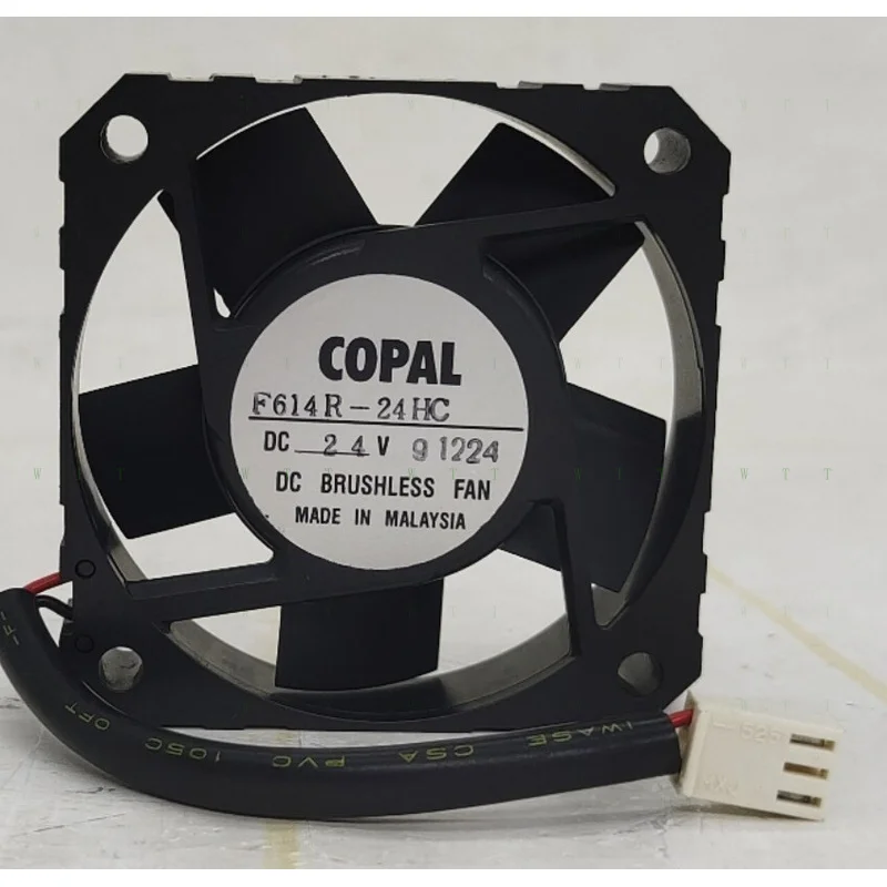 

H 1 pcs for COPAL F614R-24HC 24V 6015 6cm inverter industrial control cooling fan