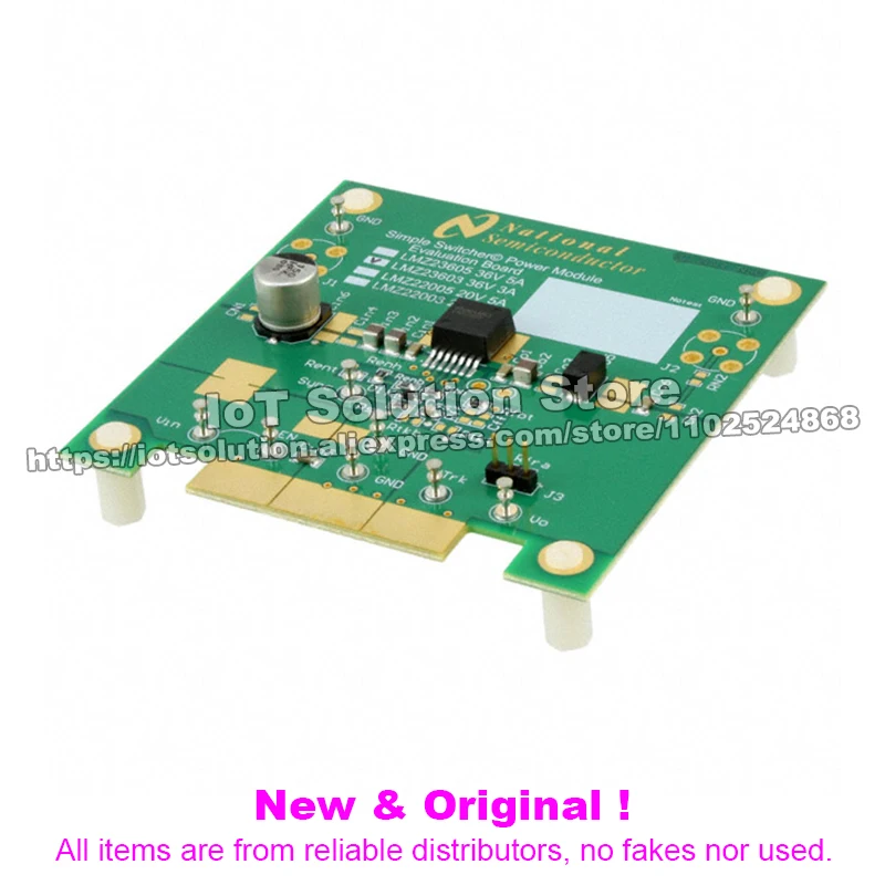 LMZ23603EVAL/NOPB — 3A SIMPLE Power Module with 36V Maximum Input Voltage Evaluation Board