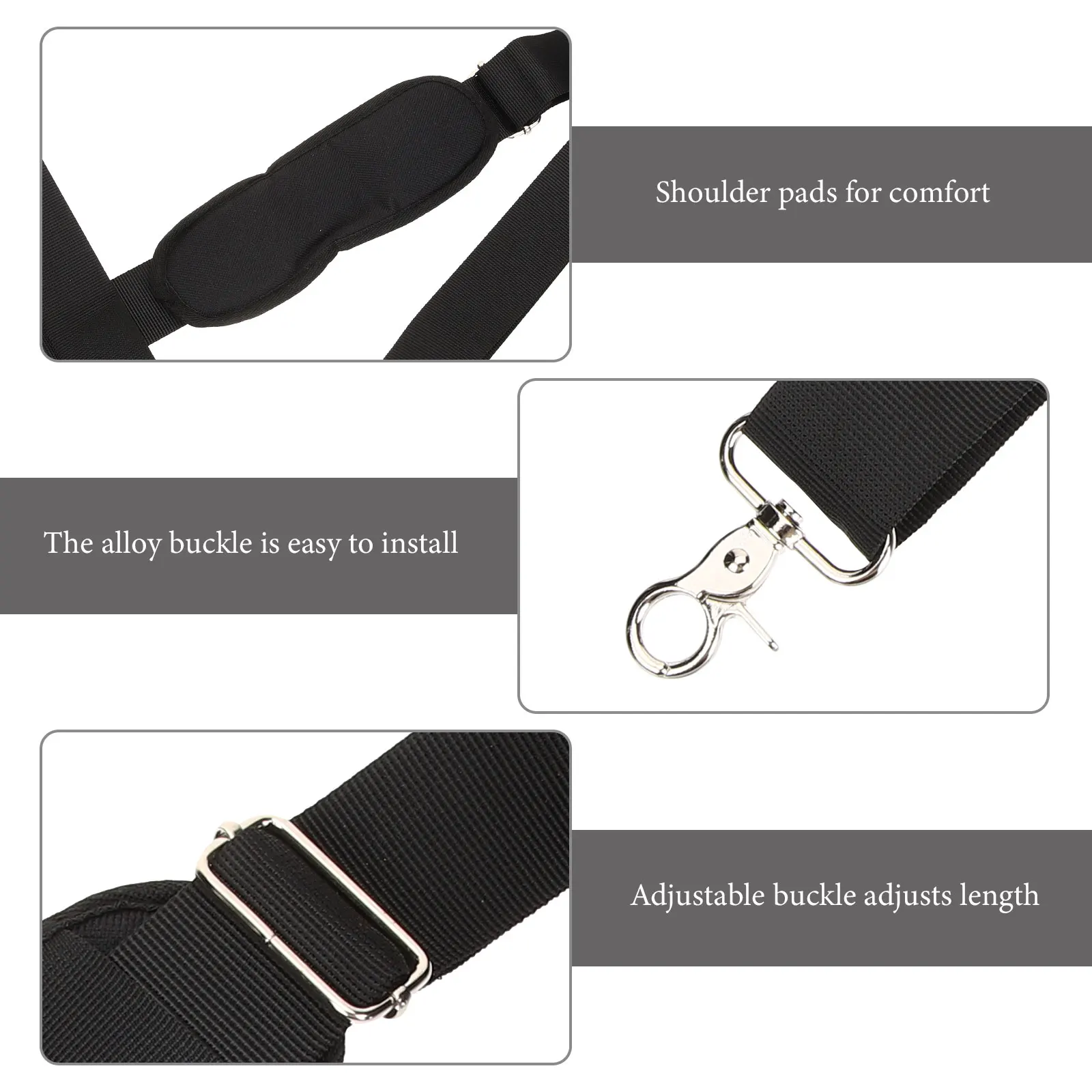 

Adjustable Grass Trimmer Shoulder Strap Durable Universal Replacement Belt Tool Case Lawn Trimmer Harness Non-Slip Carrying