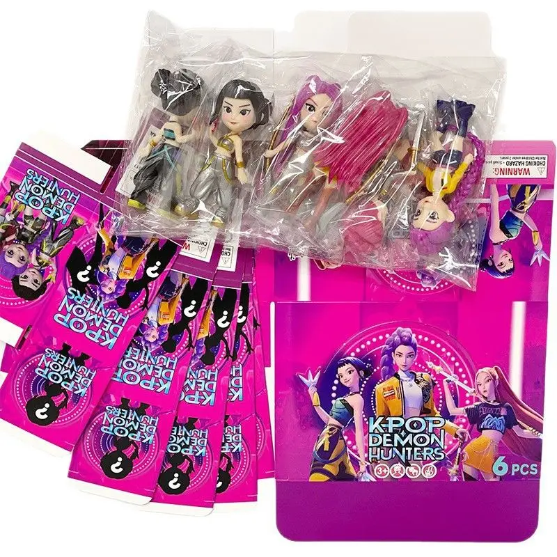 Nieuwe 2026 Kpop Demon Hunters Blind Box Monster Hunt Handgemaakt Model Action Figure Mystery Box Collectible Verrassingscadeau voor fans