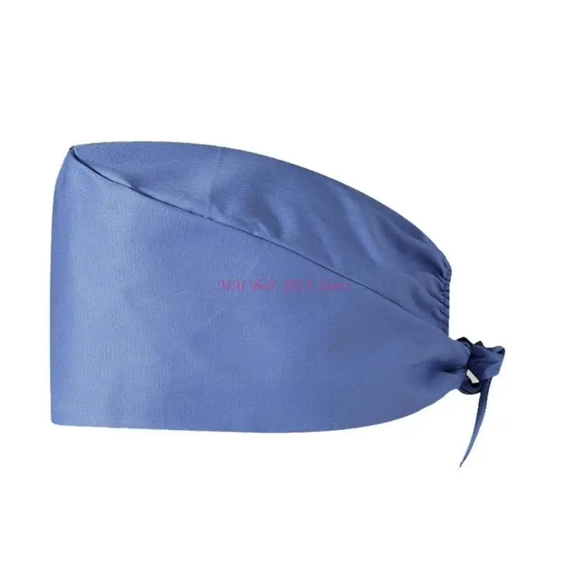 49ME Hospital Beautician Work Scrub Hat Uniform Hospital Hat Operating Room Female Protective Surgical Hat Sweat Absorbent
