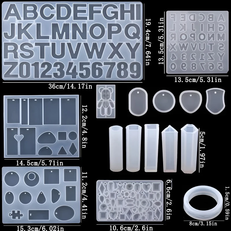 Thumbnail 4 - #29 Trending Epoxy Resin Mold Sets Right Now