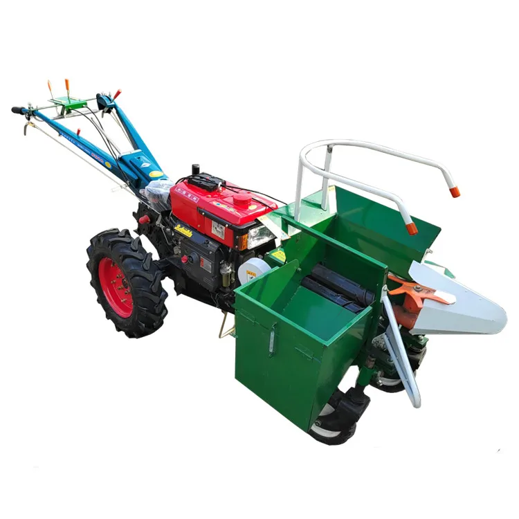 Dry and wet corn harvester 15HP Agricultural Machinery Mini Sweet Maize Corn Harvester Machine