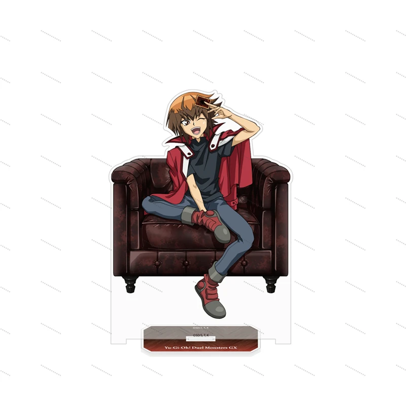 Hot Anime Yu - Gi - Oh! Version of the Strongest Duelists 15cm Acrylic standing sign Desktop ornament Friends Christmas gifts
