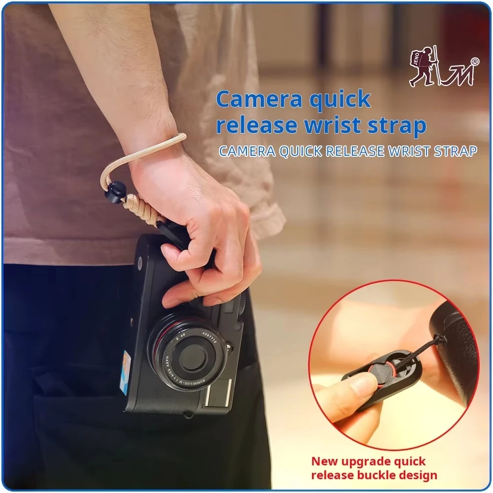Camera Wrist Strap Quick Release Rope For Sony A9 Nikon Z7 Z6 Z5 Fuji Canon R50 R100 200D R6 Mark III Olympus Panasonic SLR DSLR