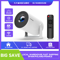 Magcubic Projector 4K Android 11 HY300 Pro Wifi6 290ANSI Allwinner H713 BT5.0 1080P 1280*720P Cinema Outdoor Portable Projetors