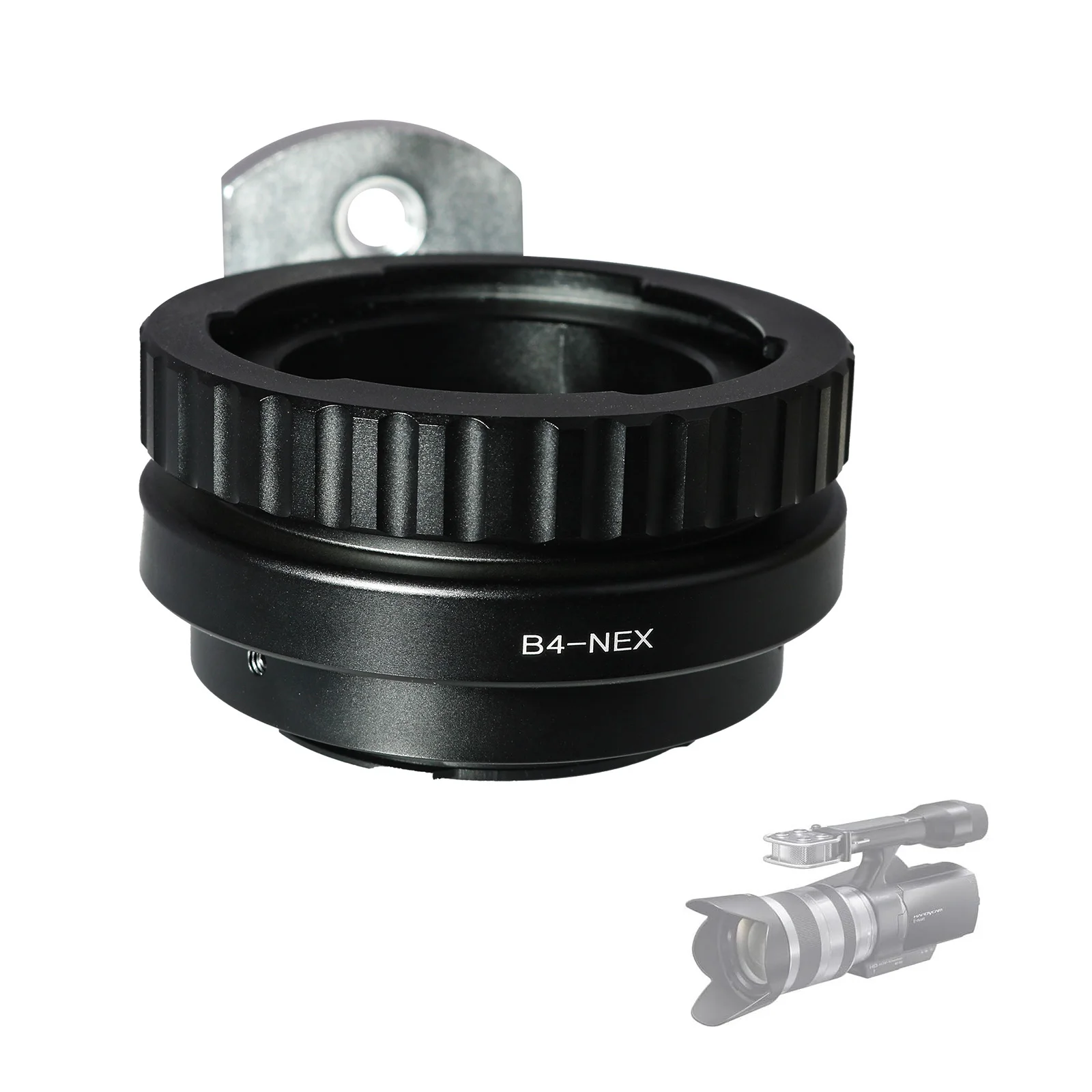 Adapter do obiektywu B4 2/3 cala - Adapter z mocowaniem Sony E / FE do aparatów Sony A6000 A7 A9 A1 ZV — zdjęcie produktu 2
