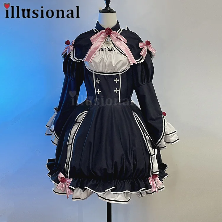 illusional Custom size made Anime Nekopara chocolat vanilla Cosplay Costume dresses female