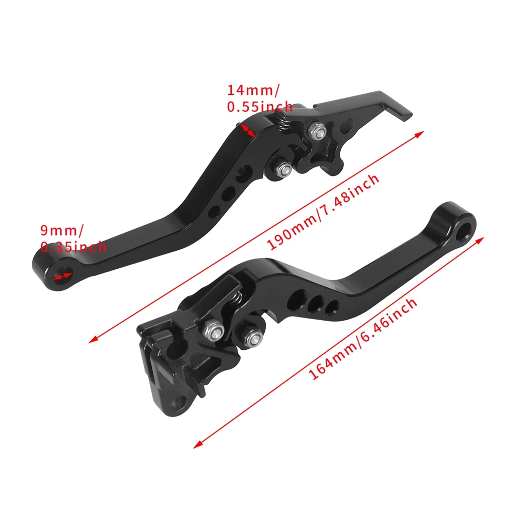 Universeller Motorrad-Kupplungs-Bremshebel, Trommelhebel, passend für BMW, Honda, Suzuki, Motorradzubehör, Modifikation, Legierung, CNC – Detail 6