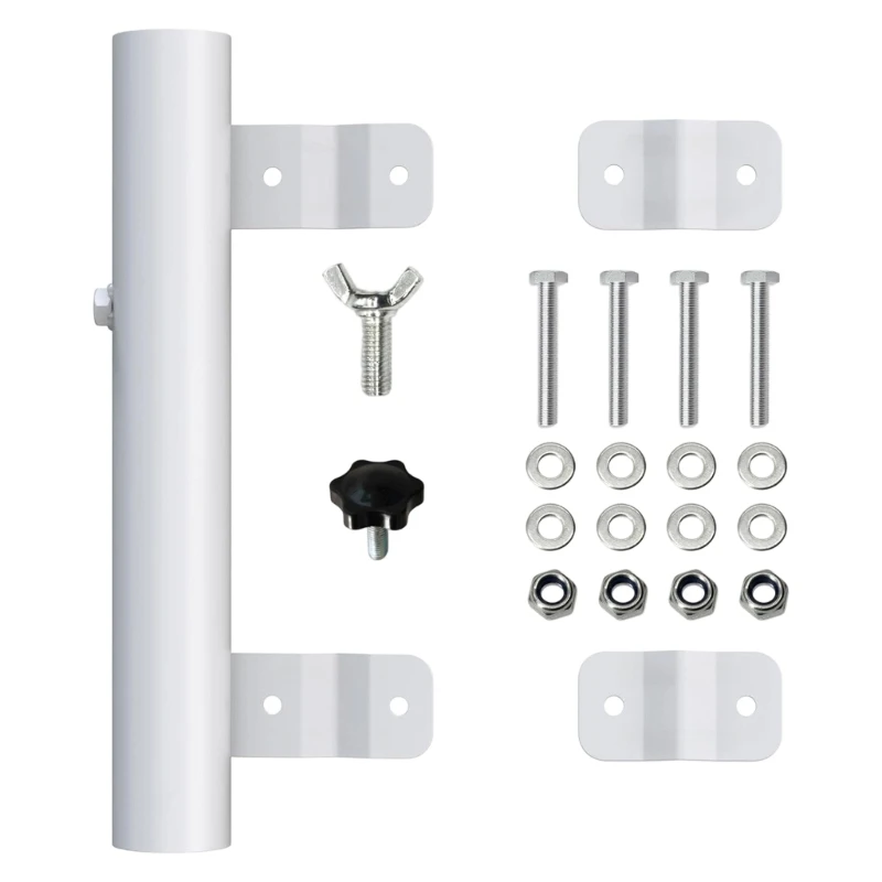 Flagpole Mount with Bracket Points for Vehicle Displays R6FB