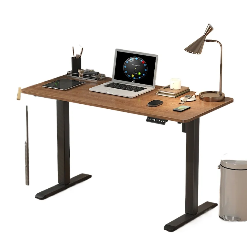 

Electric lifting table Small apartment Home standing computer desk Writing office Intelligent learning table