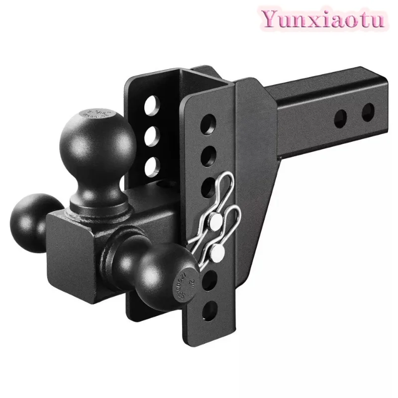 Three Ball Trailer Hitch Towing Arm Heavy Duty Off Road Modified Car Connecting Mount Universal Automotive Towing Accessory